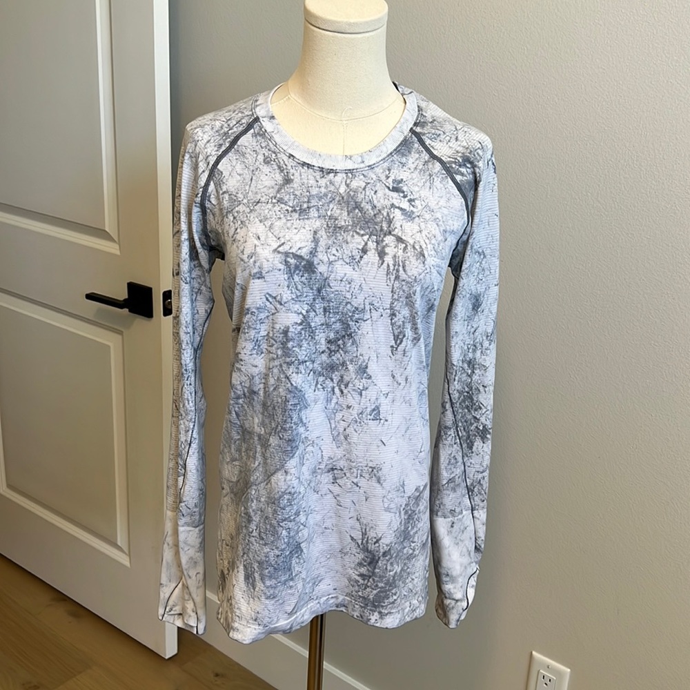 Lululemon swiftly tech. Size 10 shirt. Gently used as is.